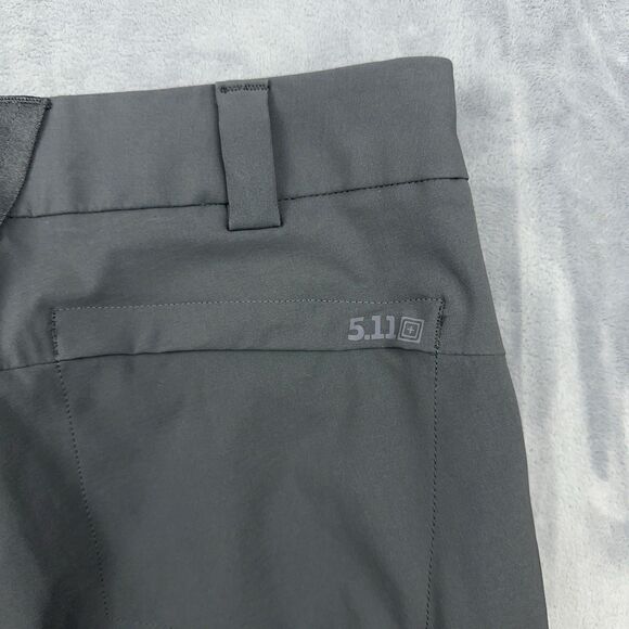 5.11 Tactical Cargo Pants Womens 6 Shella Gray Flap Pockets Utility Outdoor Hike - Picture 6 of 12